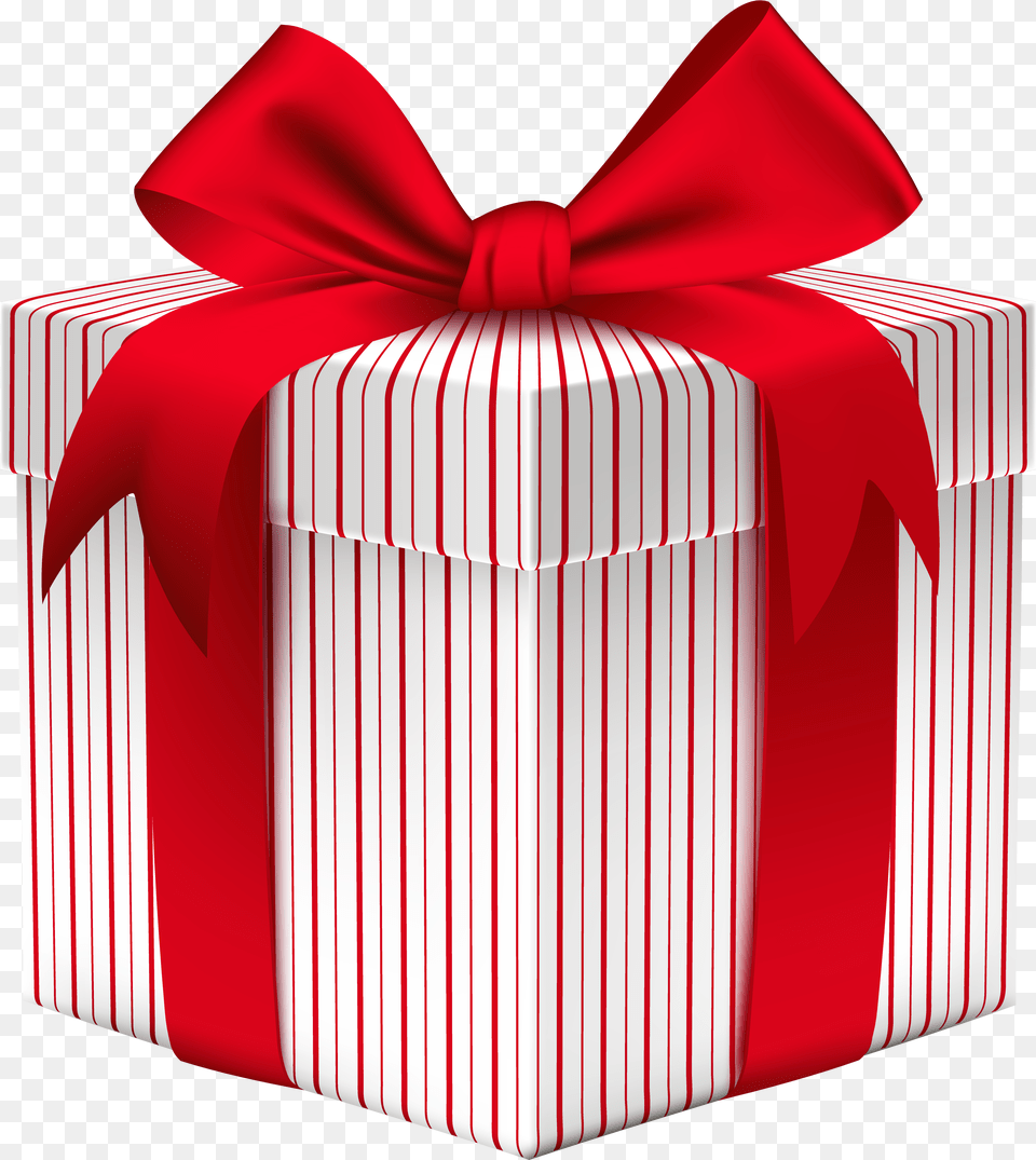 Clipart Present White Christmas Gift Clipart Png