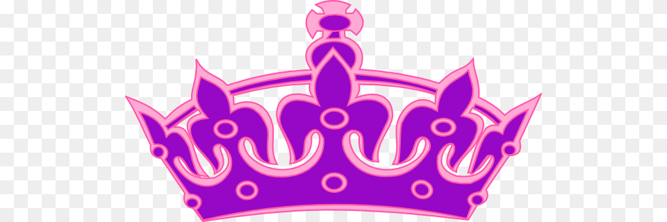 Clipart Princess Crown Pink And Purple Crown, Accessories, Jewelry, Dynamite, Tiara Free Png Download