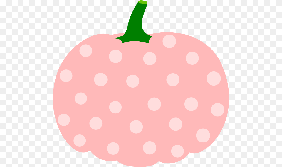 Clipart Pumpkin Polka Dot Polka Dot Pumpkin Clipart, Berry, Food, Fruit, Plant Png Image