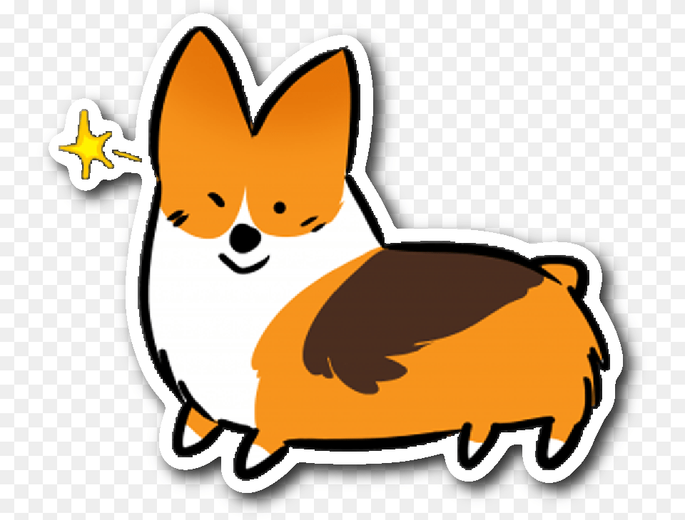 Clipart Puppy Corgi Cartoon Transparent Corgi, Animal, Canine, Mammal, Baby Png