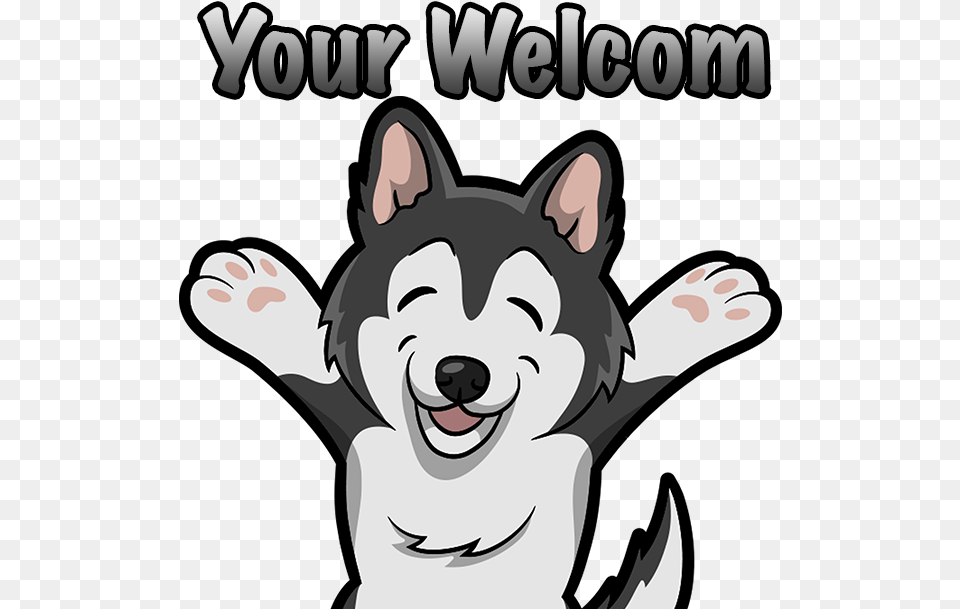 Clipart Puppy Emoji, Animal, Canine, Dog, Husky Free Transparent Png