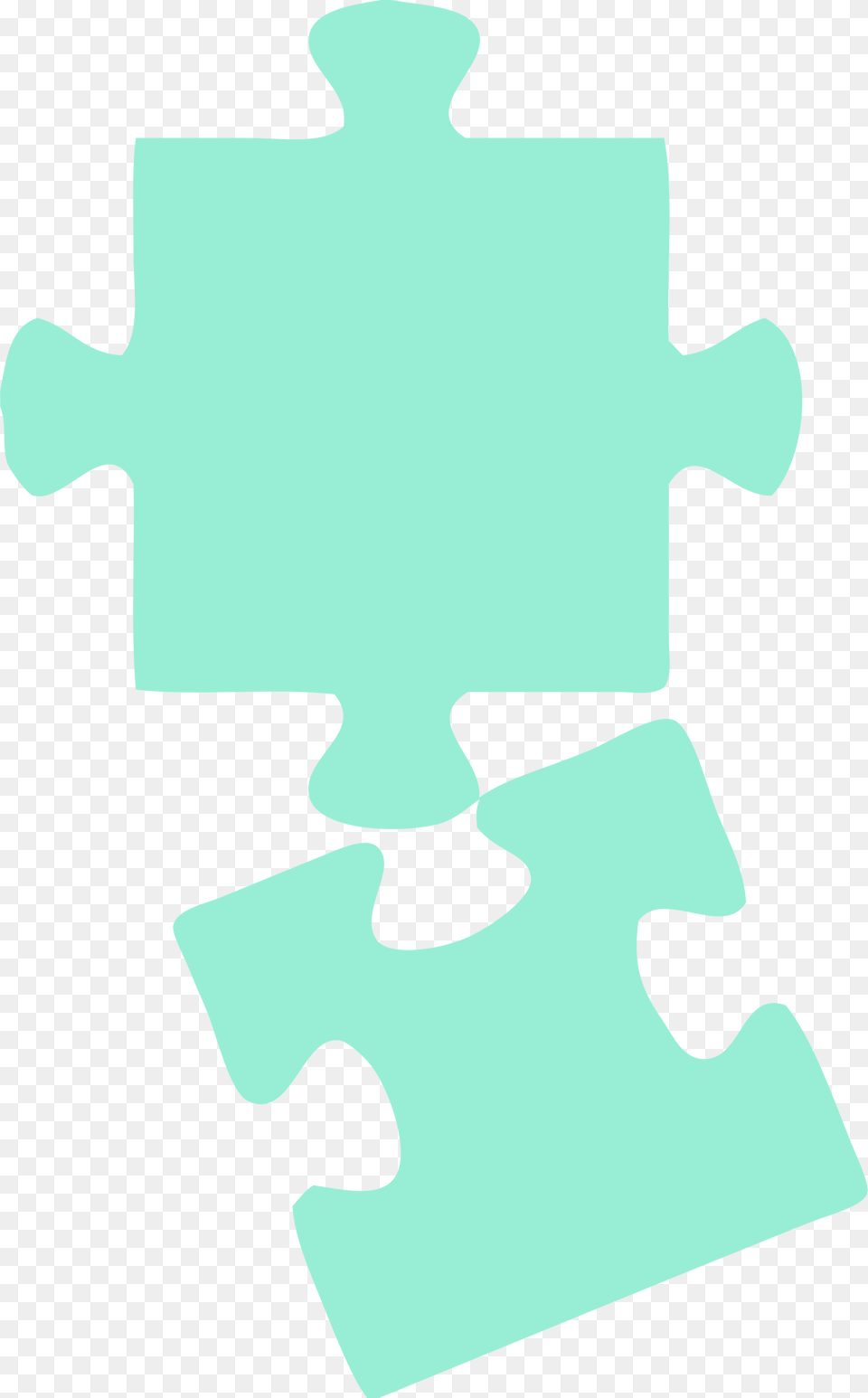 Clipart Puzzle 2 Puzzle Pieces, Game, Jigsaw Puzzle Free Transparent Png