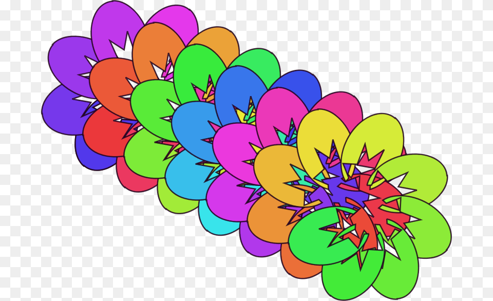 Clipart Rainbow Abstract, Art, Floral Design, Graphics, Pattern Png