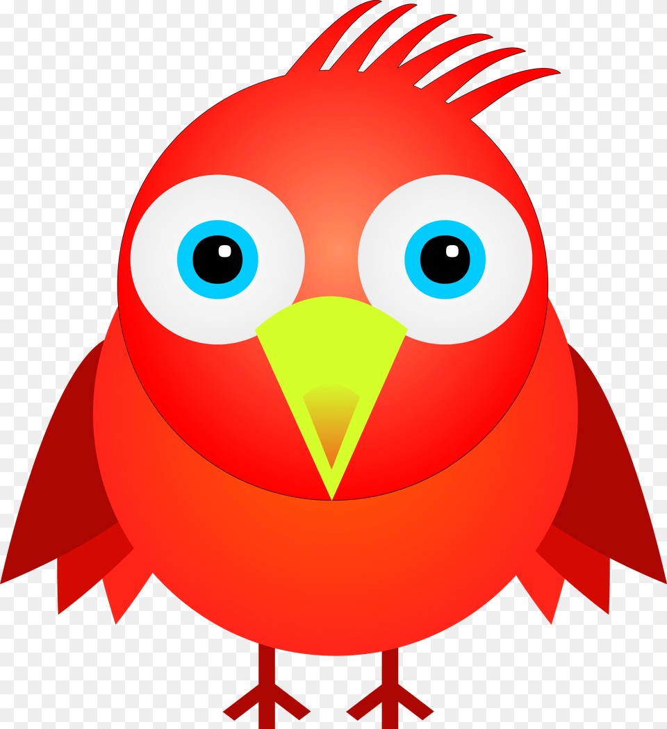 Clipart Red Bird, Animal, Beak, Baby, Person Free Transparent Png