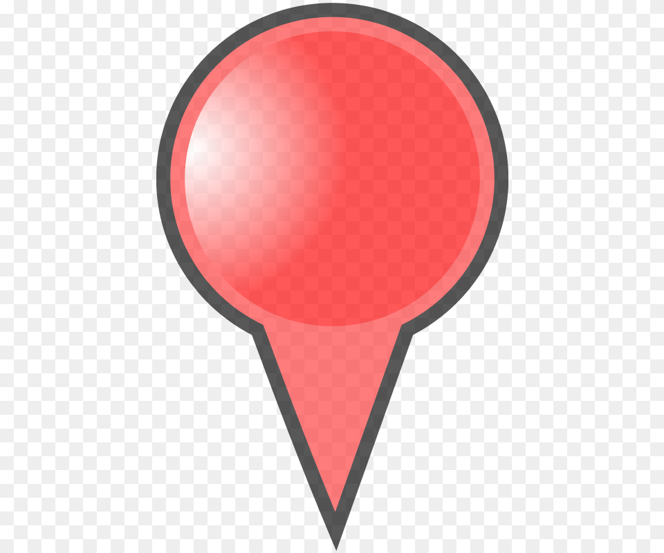 Clipart Red Map Marker Mightyman, Balloon Png Image
