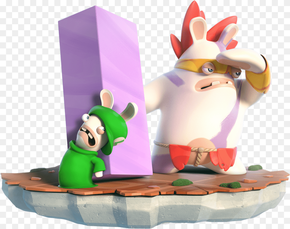 Clipart Resolution Mario And Rabbids Smasher, Toy, Face, Head, Person Free Png Download