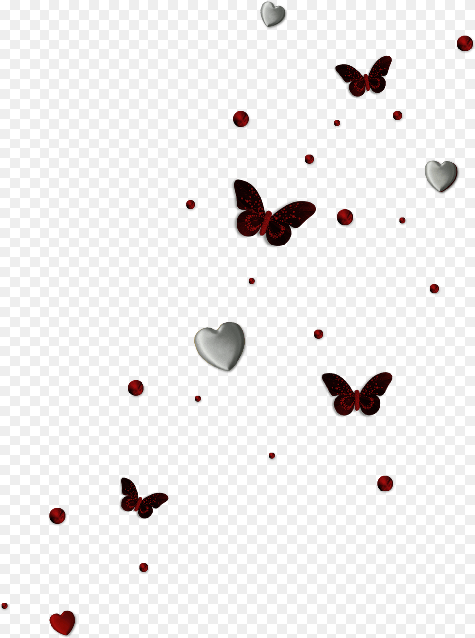 Clipart Resolution Hearts And Butterflies, Flower, Petal, Plant Png Image