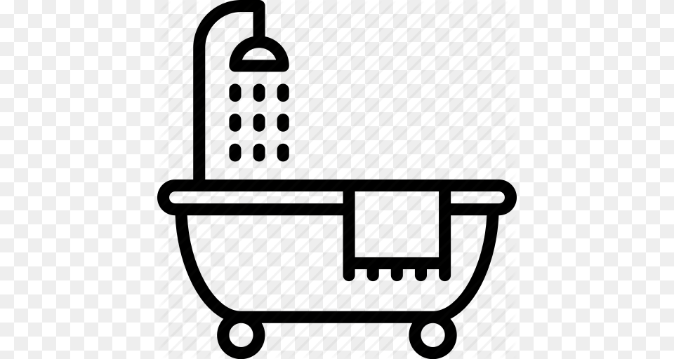 Clipart Resolution, Shopping Cart, Tub, Bathing Free Png