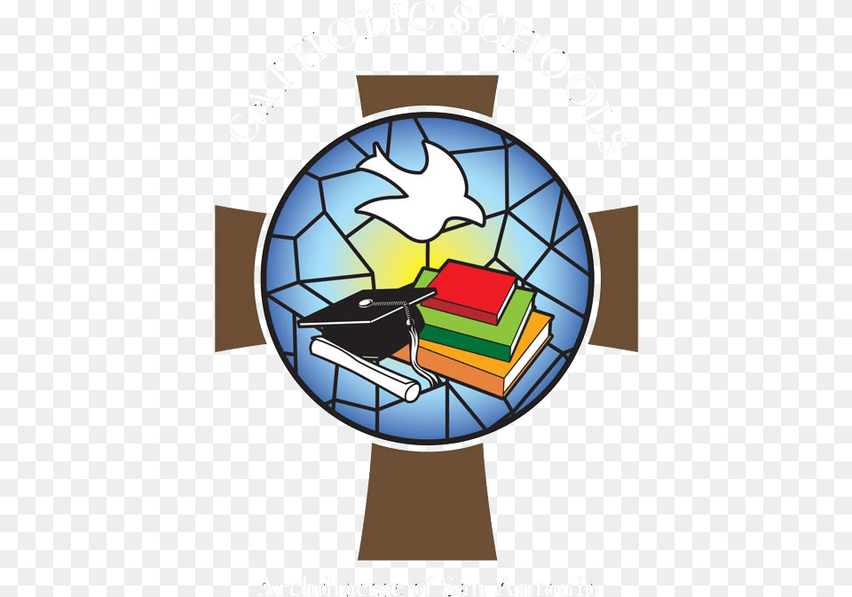Clipart Resolution Catholic Schools, Logo, Book, Publication, Ball Free Png