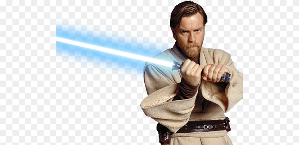 Clipart Resolution Obi Wan Kenobi, Adult, Sword, Person, Man Free Png