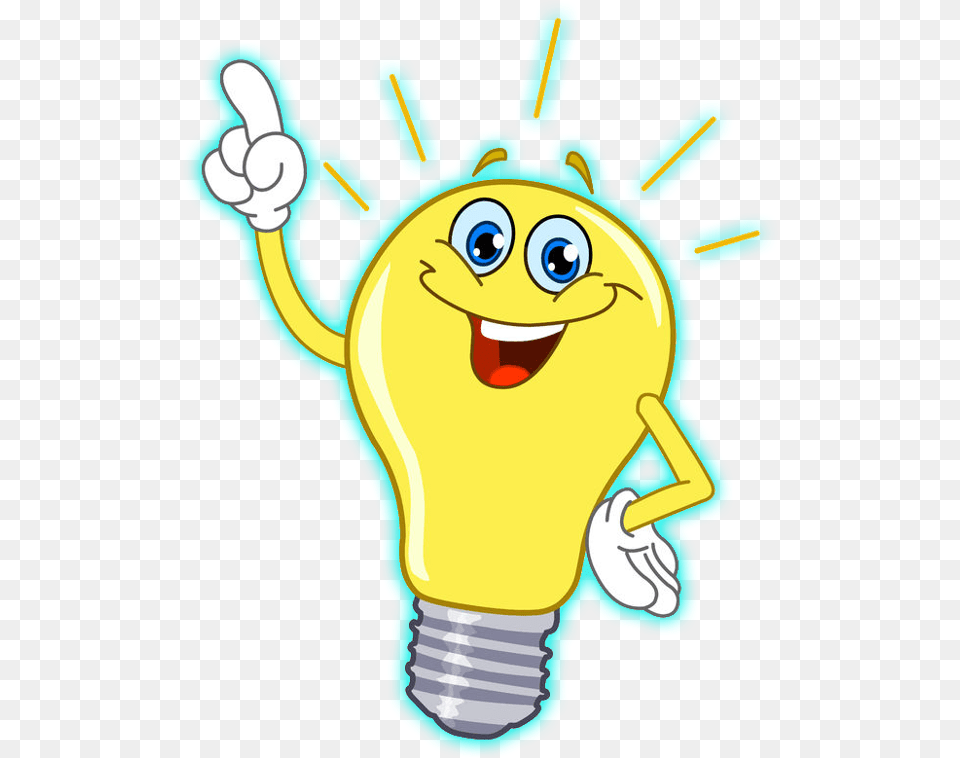 Clipart Resolution Light Bulb Cartoon Transparent, Lightbulb, Baby, Person Png Image