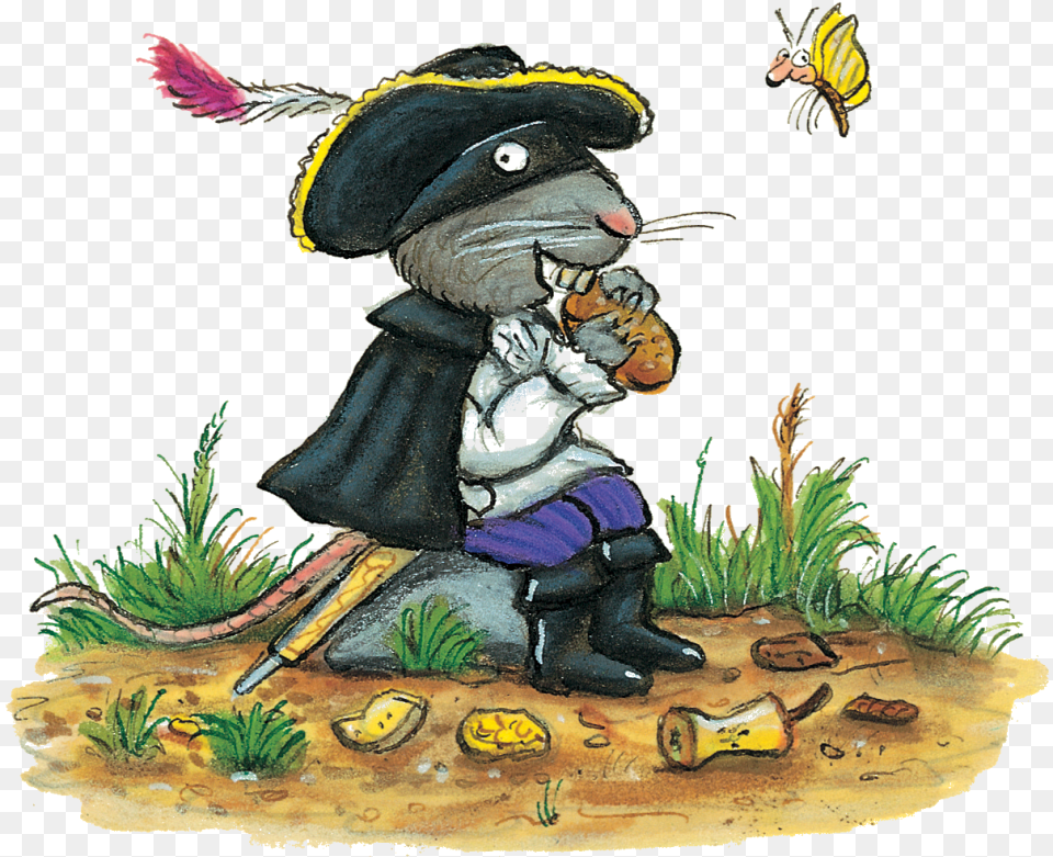 Clipart Resolution Highway Rat By Julia Donaldson, Person, Pirate, Plant, Animal Free Png