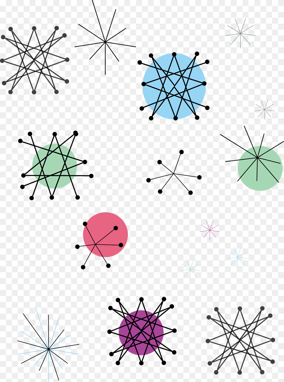 Clipart Retro Star, Sphere, Nature, Night, Outdoors Png Image