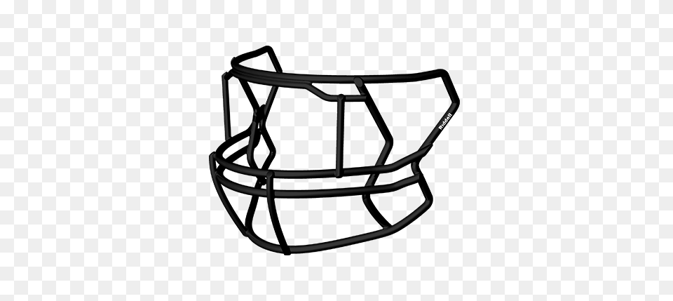 Clipart Riddell Speed Facemask Clip Art Riddell Speed Facemask, Crib, Furniture, Infant Bed Free Png Download