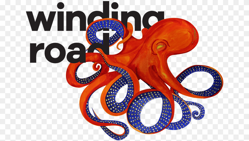 Clipart Road Winding Road Octopus, Animal, Sea Life, Invertebrate Png