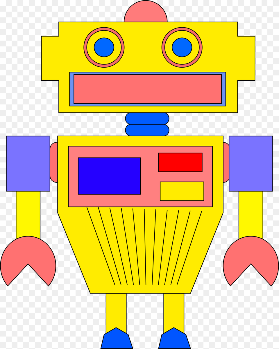 Clipart Robot Clip Art Image Of Holly Berries Clip Yellow Robot Clipart Free Png