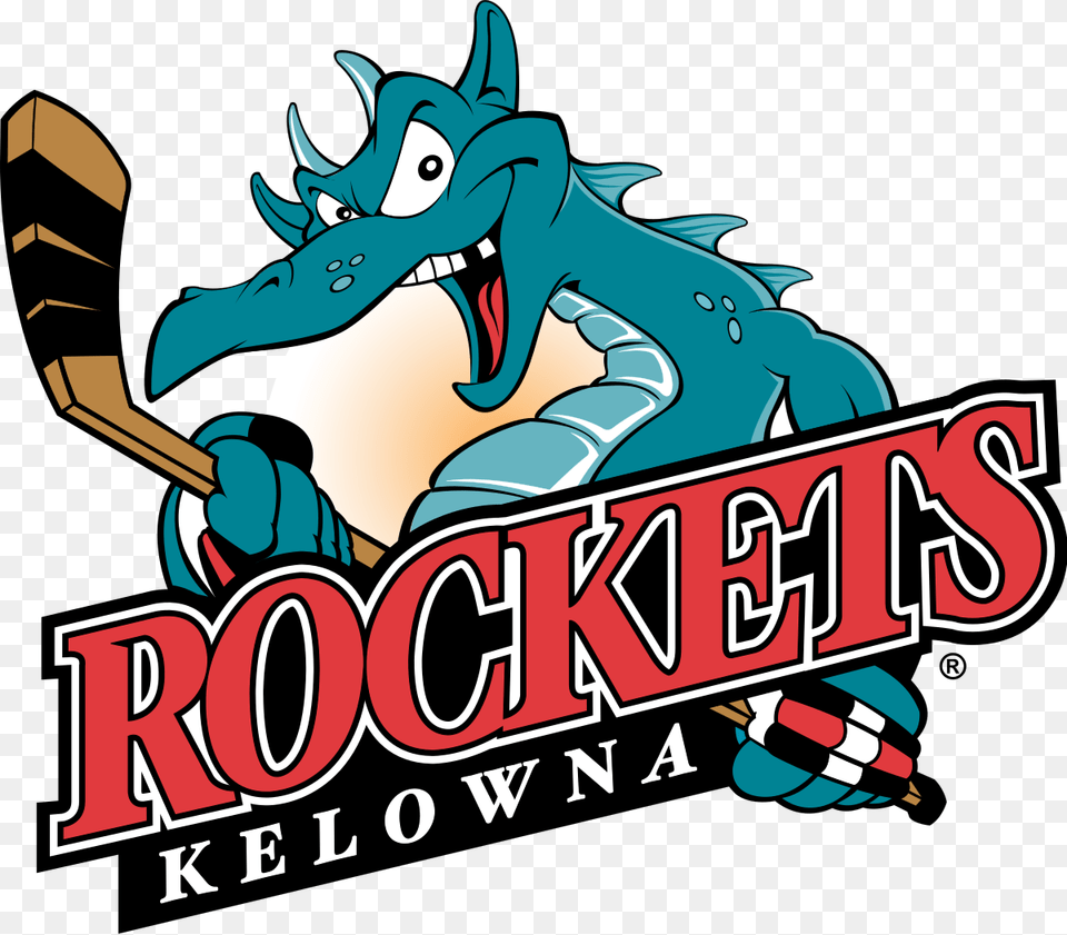 Clipart Rocket Logo Kelowna Rockets, Bulldozer, Machine, Baby, Person Free Png