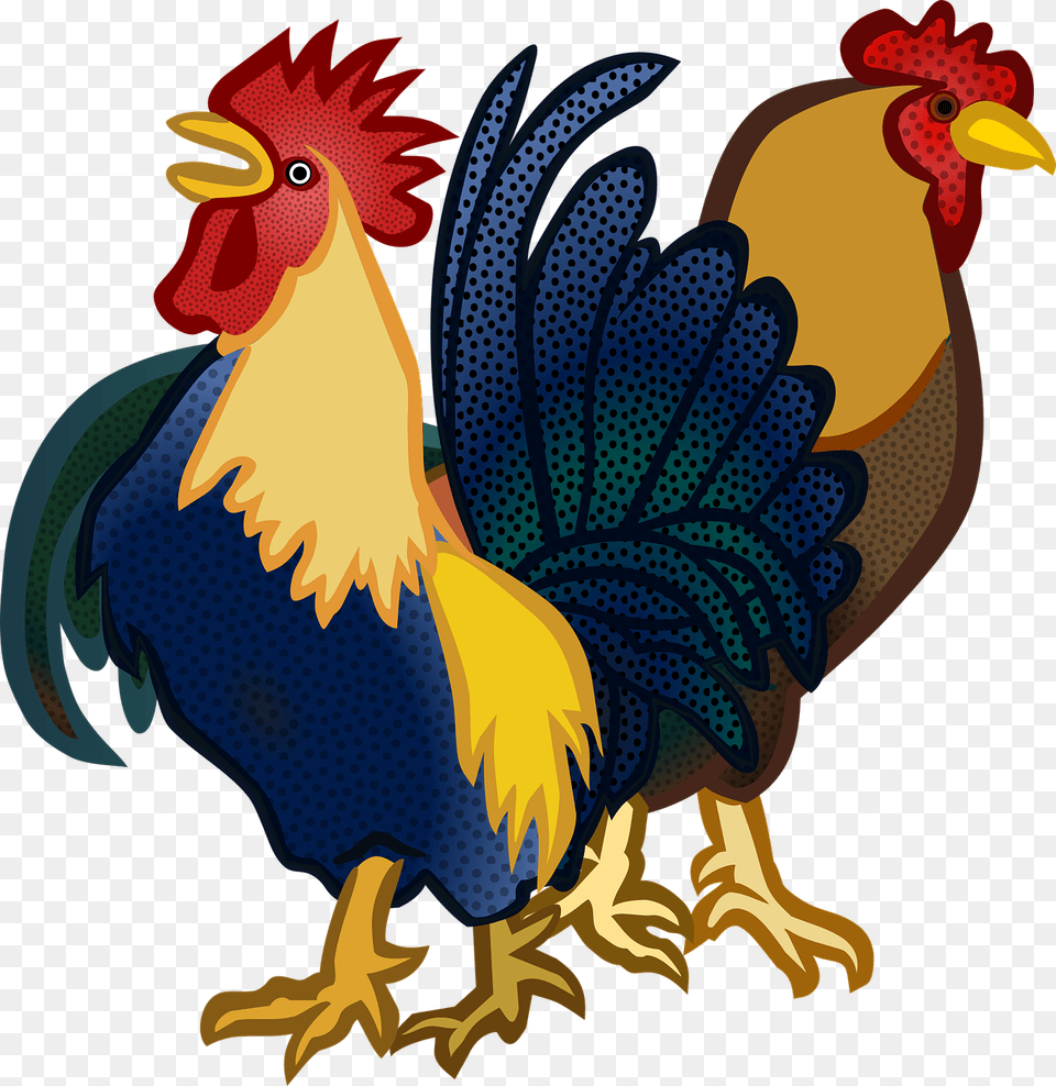 Clipart Rooster, Animal, Bird, Chicken, Fowl Png