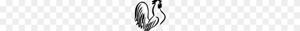 Clipart Rooster Clipart Black And White Clipart For Teachers, Lighting, Silhouette Png Image