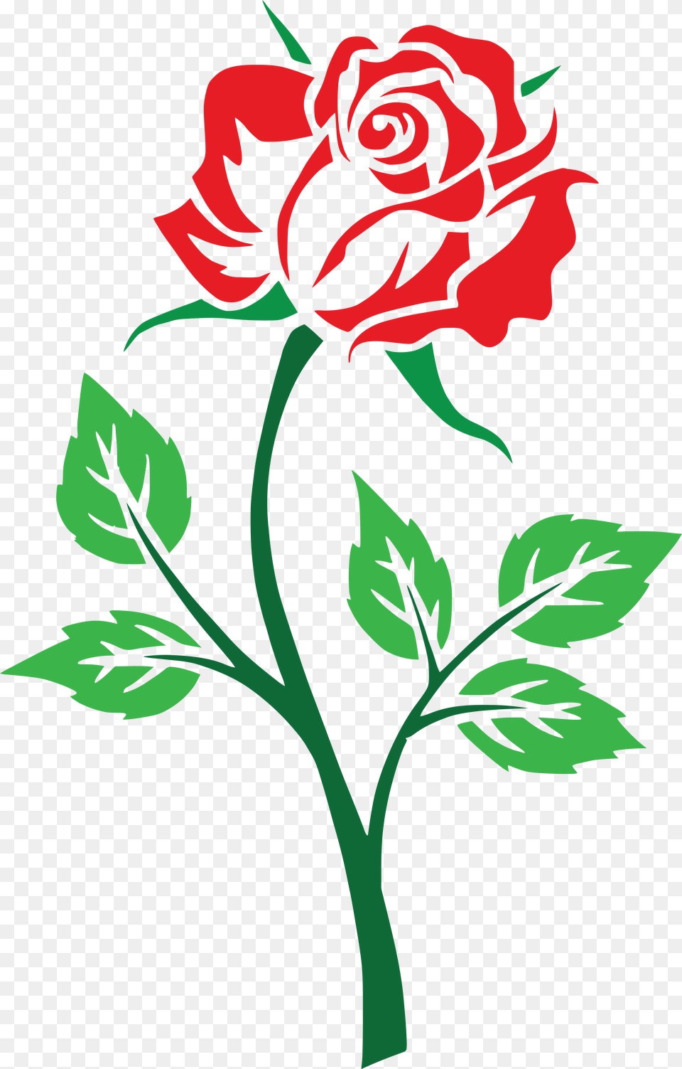 Clipart Rose Clipart Rose Flower, Plant, Pattern, Art, Graphics Free Png Download