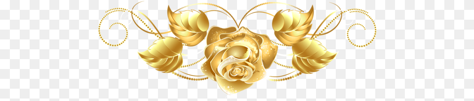 Clipart Rose Rose Gold Clip Art Gold Rose, Plant, Flower, Pattern, Accessories Free Transparent Png