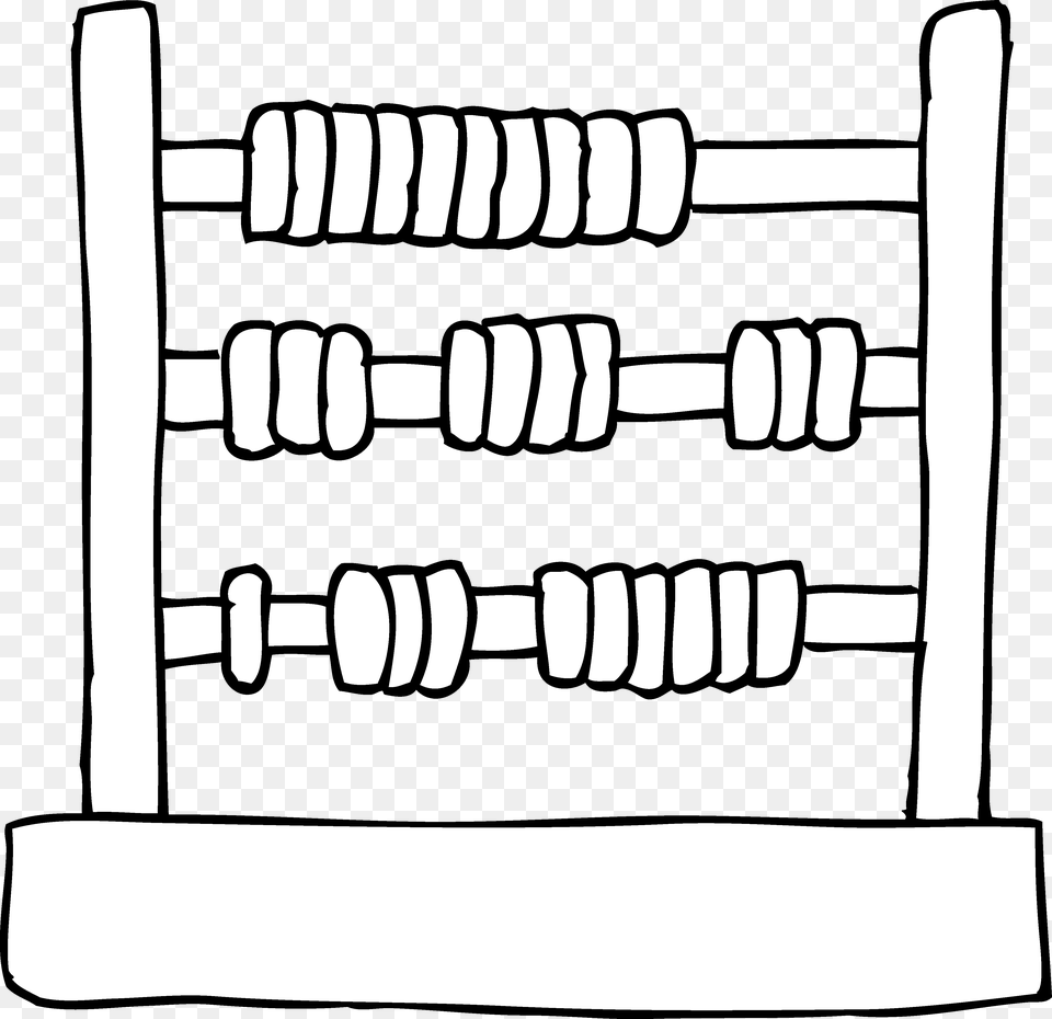 Clipart Royalty Math Image Abacus Clipart Black And White, Text Png