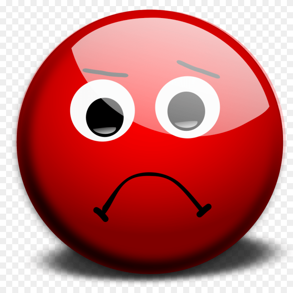 Clipart Sad Face Clipart Sphere, Disk, Bowling, Leisure Activities Free Png Download