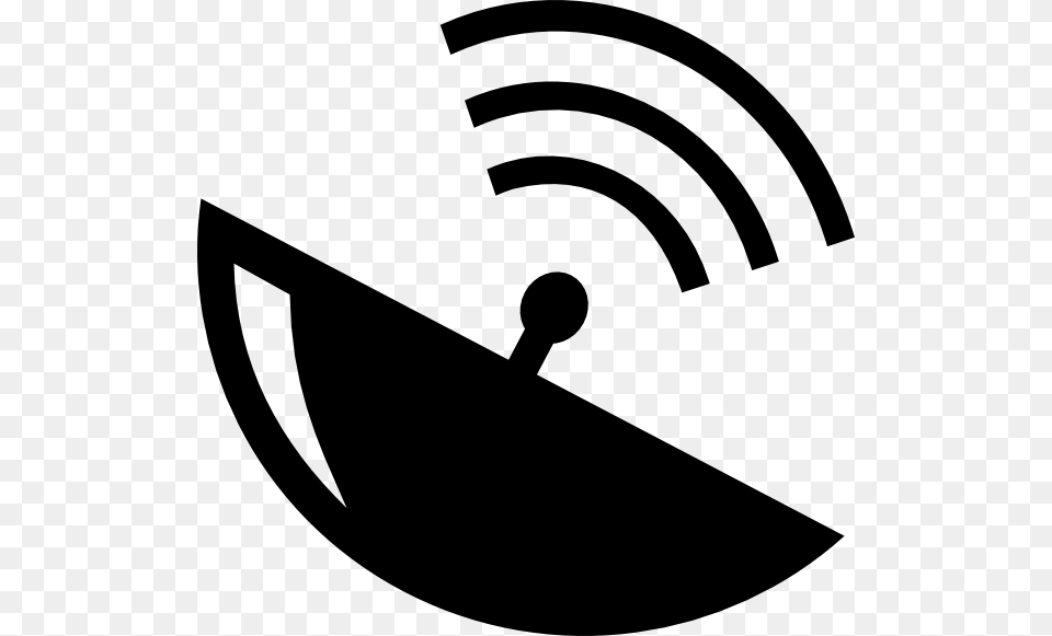 Clipart Satellite Dish, Stencil, Person Free Png Download