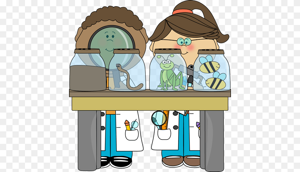 Clipart Science Class Science Area Clip Art, Baby, Person, Bus Stop, Outdoors Png Image