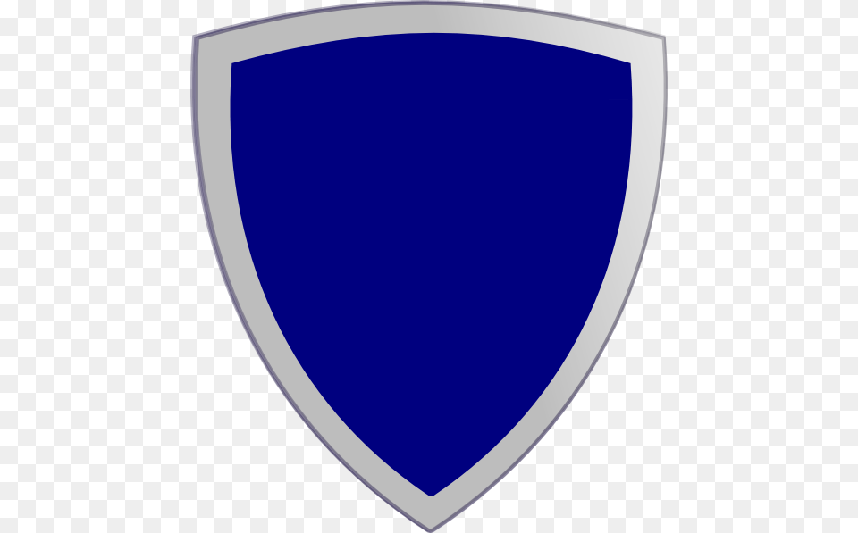 Clipart Shield Plain Plain Blue Shield, Armor Free Png Download