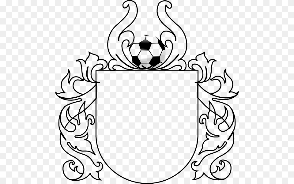 Clipart Shield Soccer Coat Of Arms Stencil, Armor, Emblem, Symbol Free Png