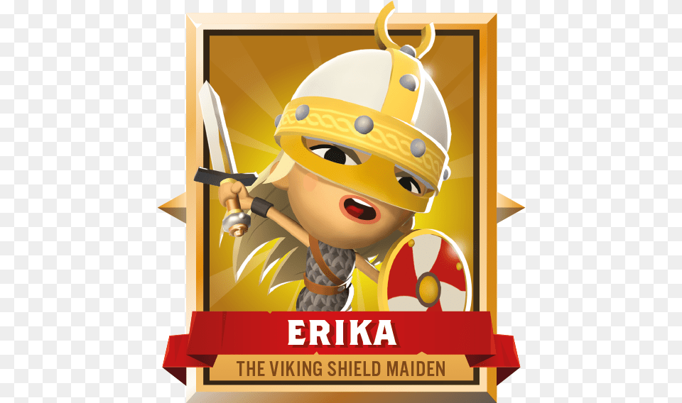 Clipart Shield Viking World Of Warriors Boudica, Helmet, Advertisement, Baby, Person Free Png