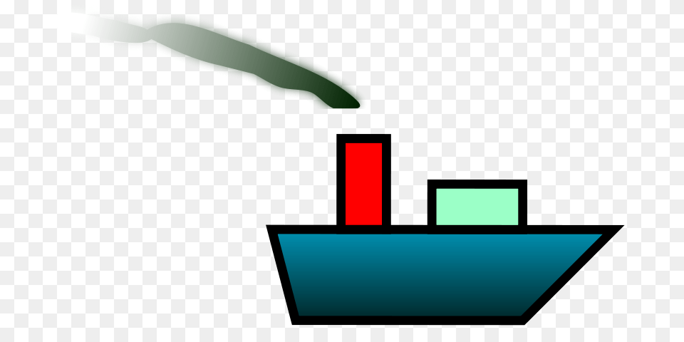 Clipart Ship With Smoke, Light Free Transparent Png