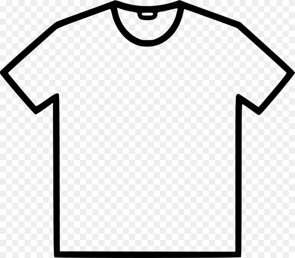 Clipart Shirt Svg White Shirt Icon, Clothing, T-shirt Free Png