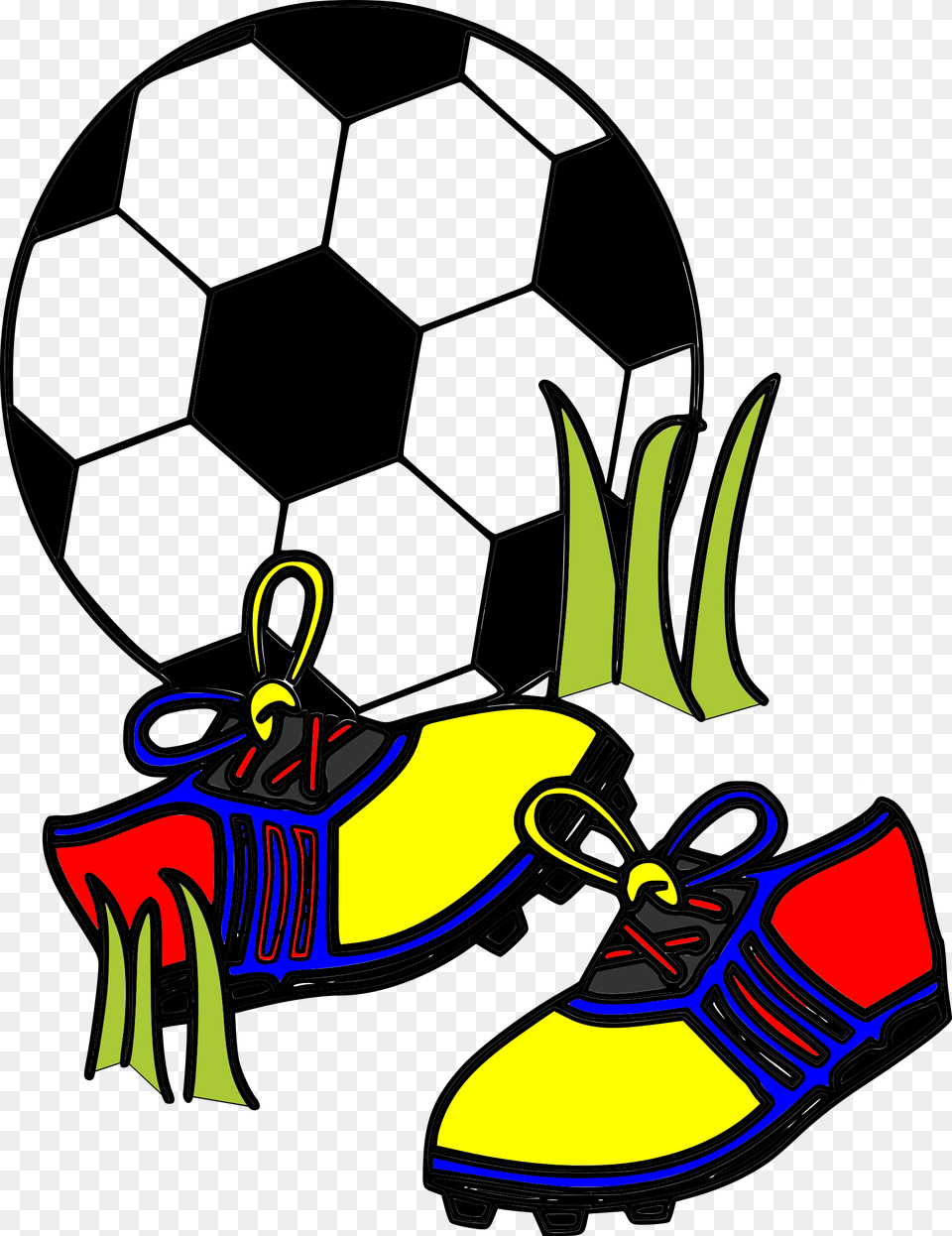 Clipart Shoes Soccer Ball Football Club After School, Animal, Bee, Insect, Invertebrate Free Transparent Png