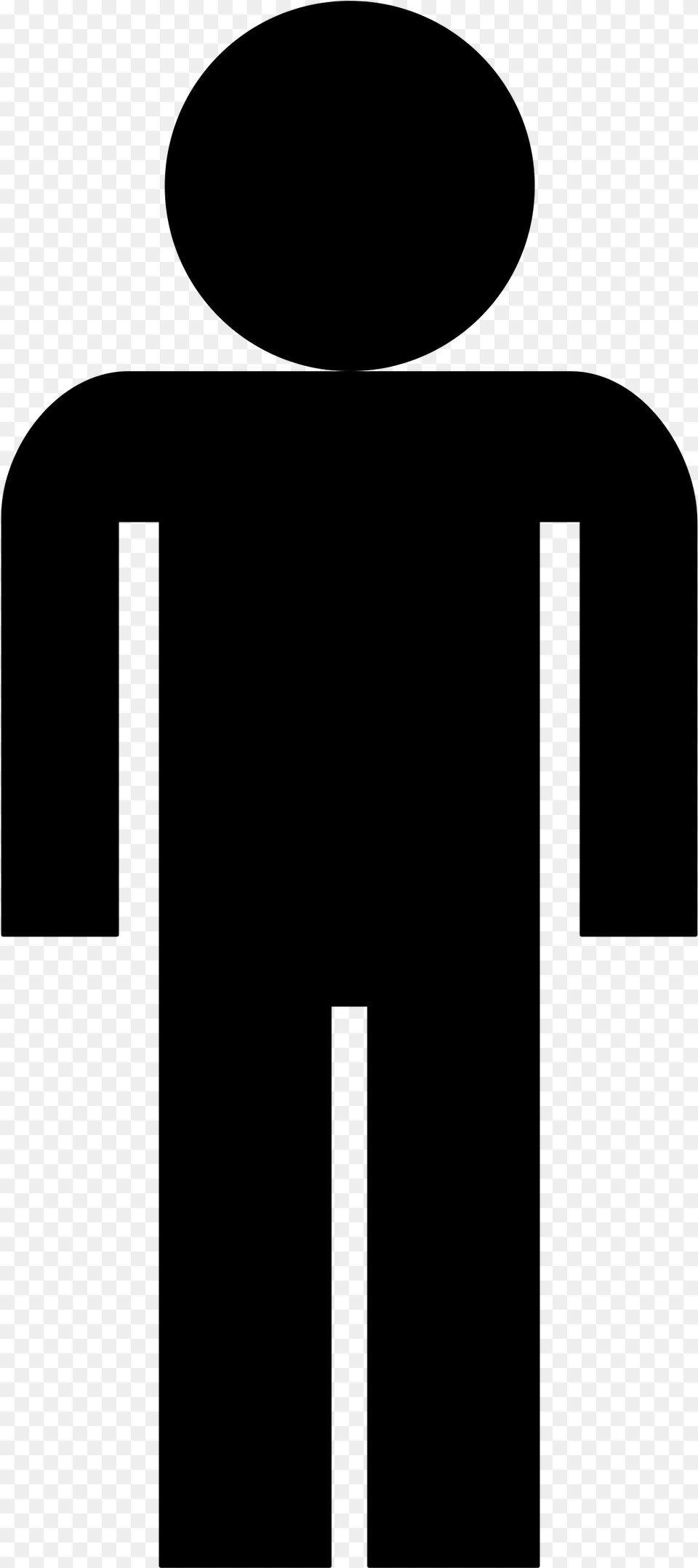 Clipart Silueta De Hombre, Gray Png