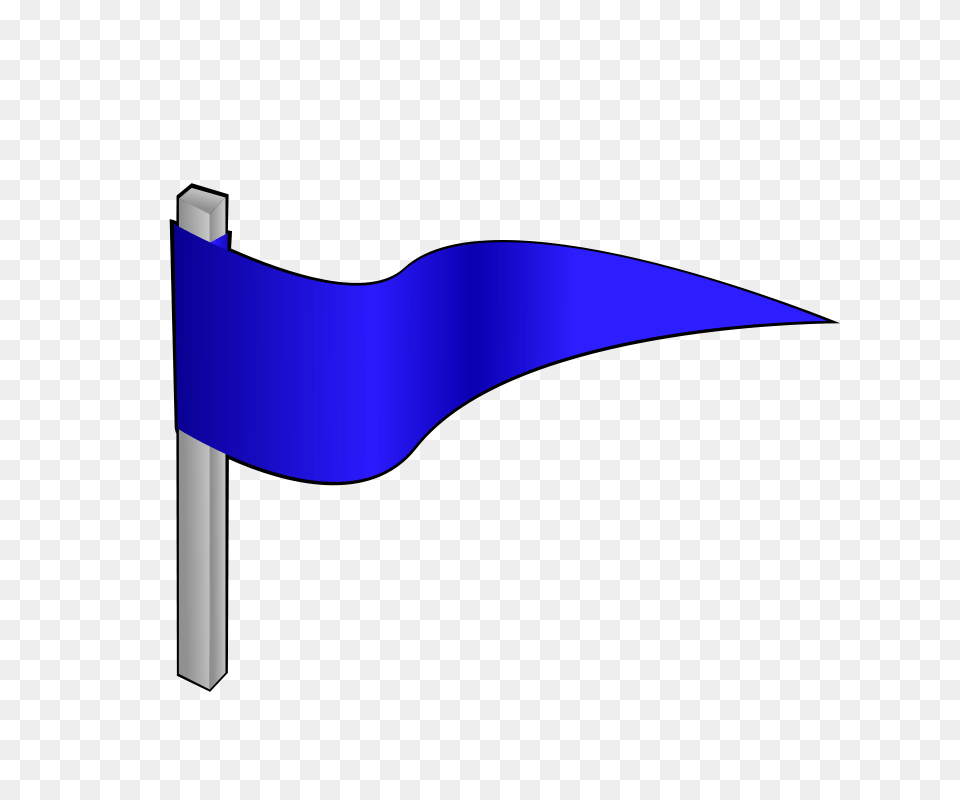 Clipart Simple Flag On A Pole Nicubunu, Handle Free Png