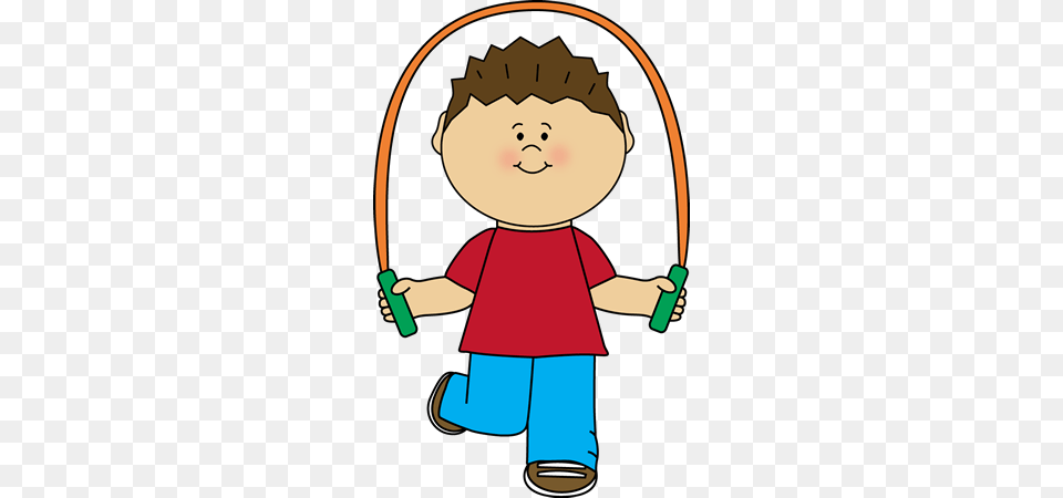 Clipart Skipping Rope Clip Art Images, Baby, Person, Face, Head Free Png Download