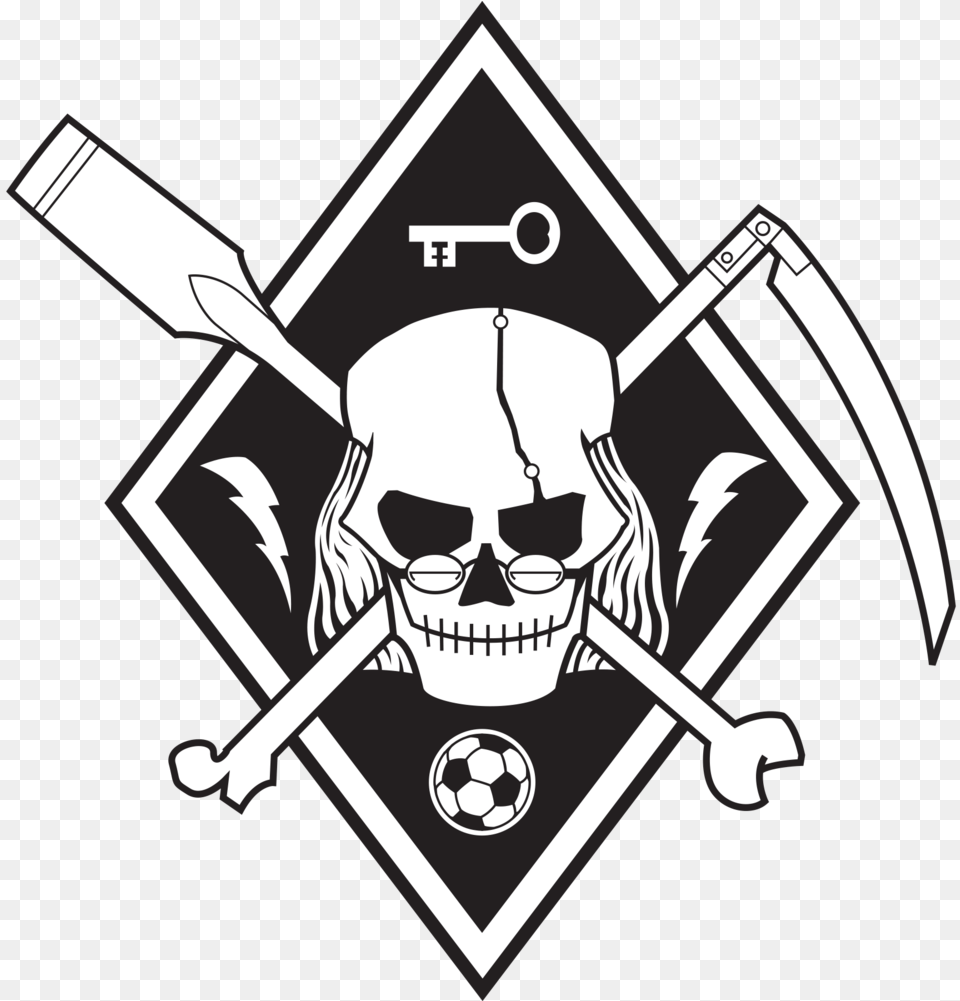 Clipart Skull Clear Background Sons Of Ben Logo, Emblem, Symbol, Face, Head Free Transparent Png