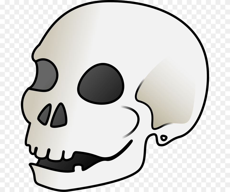 Clipart Skull Ppas, Helmet, Clothing, Hardhat, Stencil Free Png