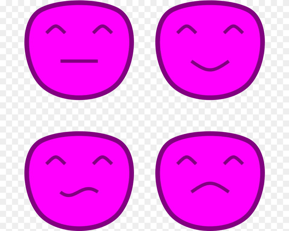 Clipart Smiley, Purple, Text, Face, Head Free Png