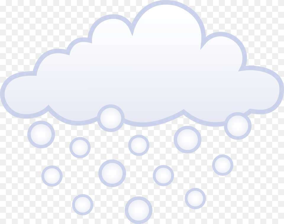Clipart Snow Cloud Transparent Snowfall, Lighting, Light, Nature, Outdoors Free Png Download