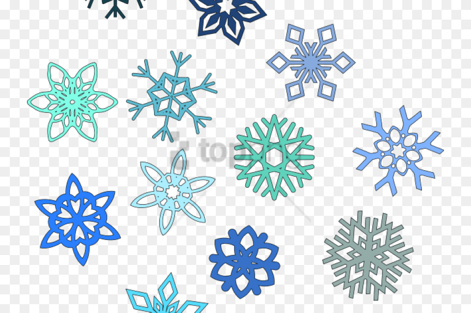 Clipart Snowflakes, Nature, Outdoors, Snow, Snowflake Free Transparent Png