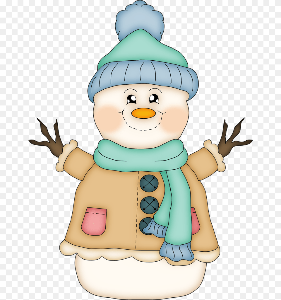 Clipart Snowmen, Nature, Outdoors, Winter, Snow Free Png Download