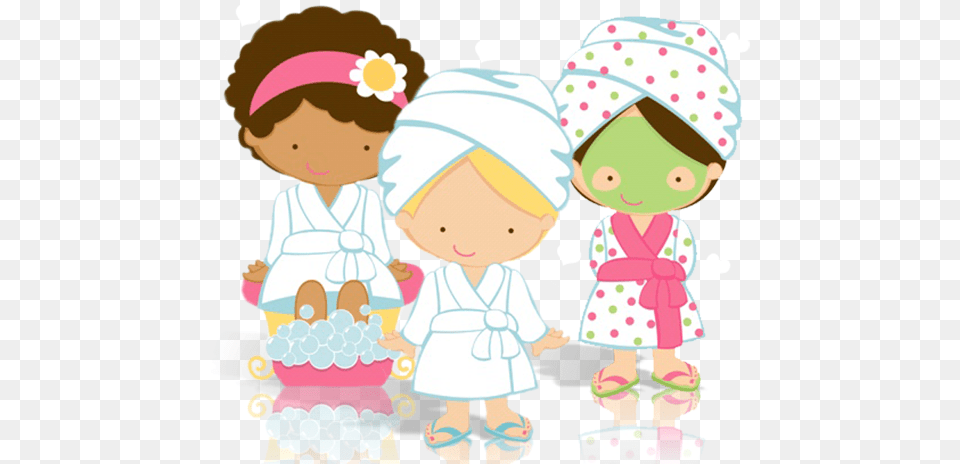 Clipart Spa Party, Bonnet, Clothing, Hat, Baby Png Image