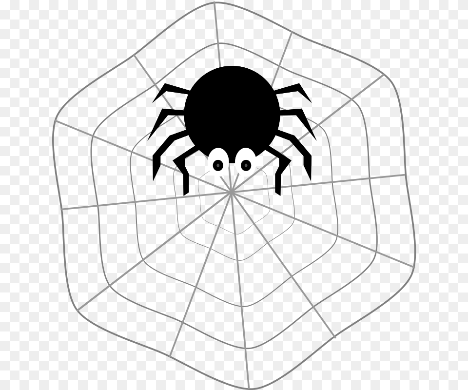 Clipart Spider On Web Matheod, Spider Web Free Png