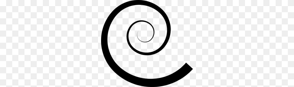 Clipart Spiral, Gray Png