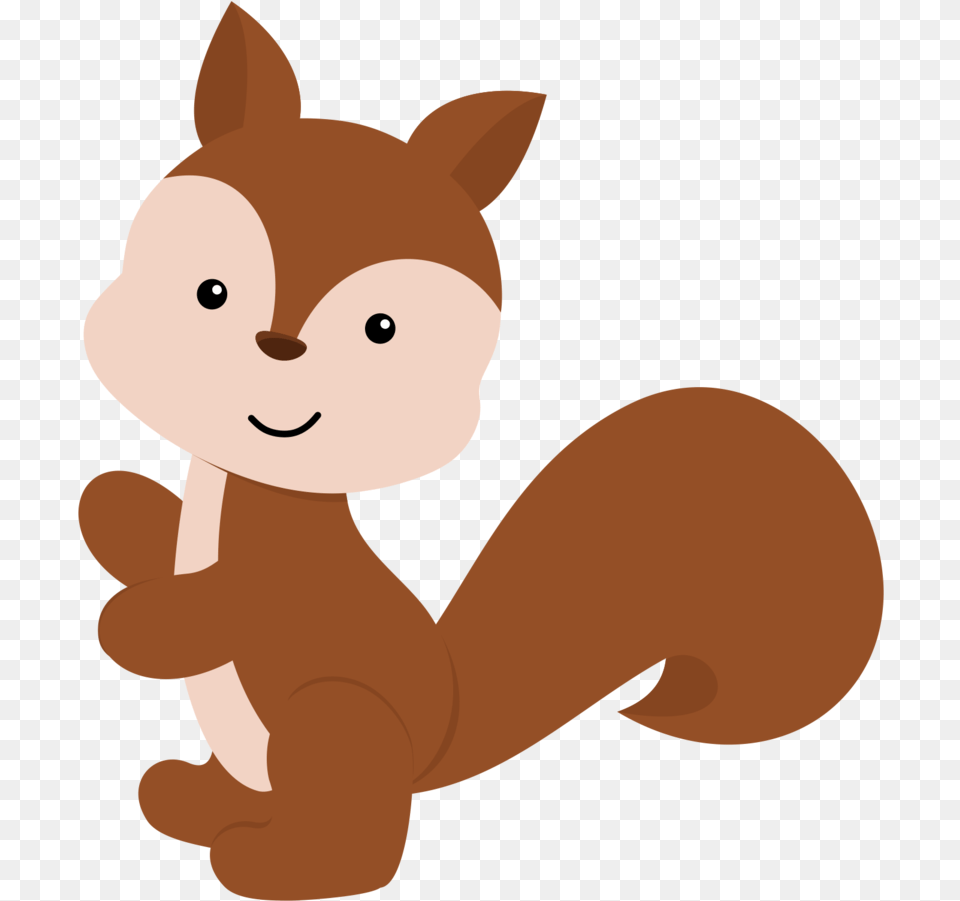 Clipart Squirrel Painted Transparent Animales Con A Animados, Animal, Fish, Sea Life, Shark Png