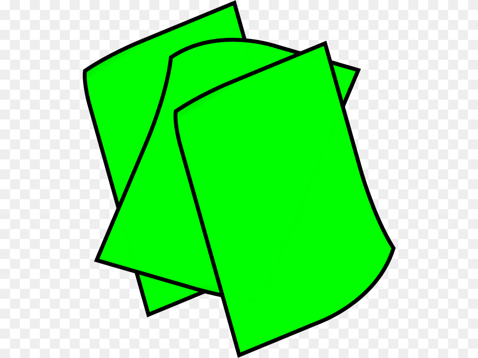 Clipart Stack Of Green Paper, Recycling Symbol, Symbol Free Png Download