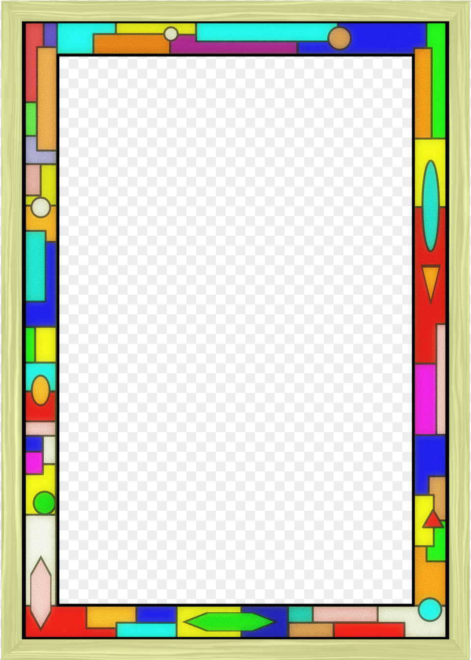 Clipart Stained Glass Border Stained Glass Border Clipart, Art, Computer Hardware, Electronics, Hardware Free Png